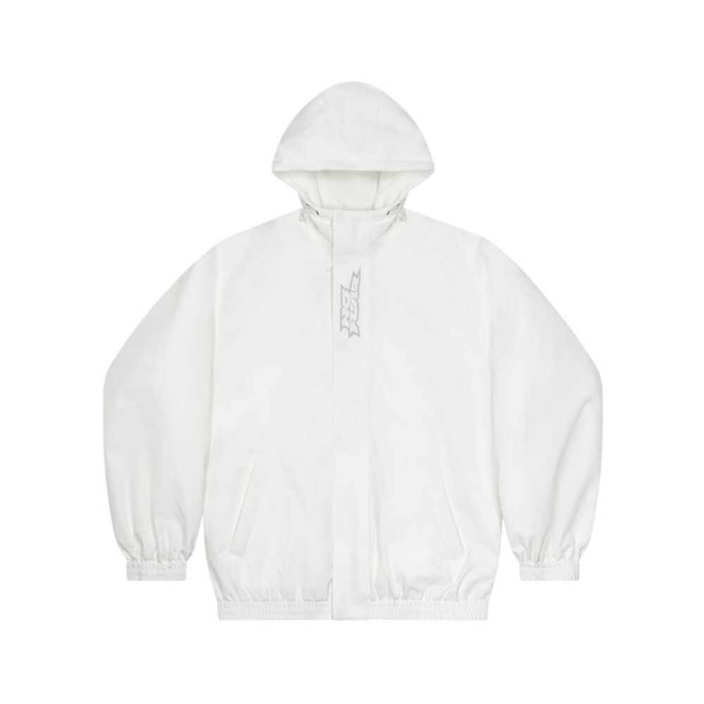 No Fear Mens Oversized Ski Jacket / White